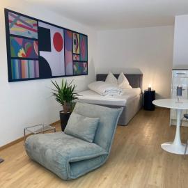 Furnished studio with garden Seefeld close to lake