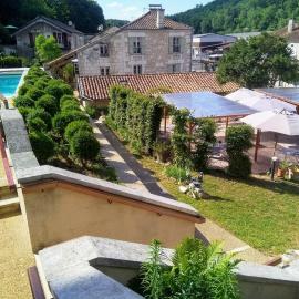 Le Jardin des Chouchoux, hotel Brantôme-ban