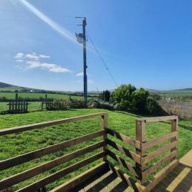 On farm Chalet, sleeps 6, Rhoshirwaun, hotel ad Aberdaron