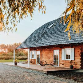 Viesnīca Chatka Pradziadka i Jurty na Wodzie pilsētā Pokrówka