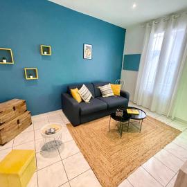 Joli appartement spacieux à 3 min à pied de la mer
