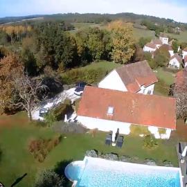 Gîte de l'Ane Papillon-3 chb- piscine-jardin