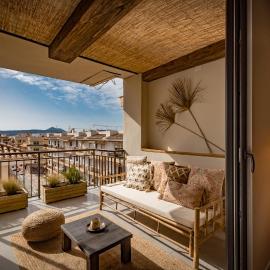 New Port Javea terraza Puerto Costa Blanca