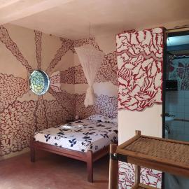 Chez Yaya - Grande Chambre، فندق في Oussouye