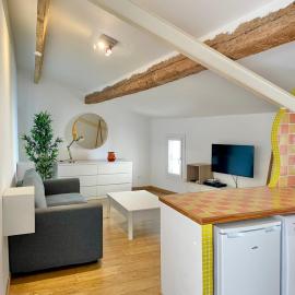 Grand studio sur la Marine, viešbutis mieste Setas