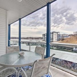 Boat Slip & Pool! Waterfront Lake Ozark Escape