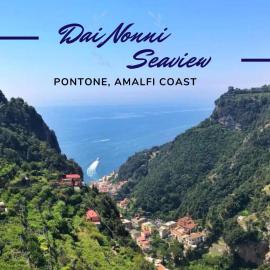 Dai nonni Seaview with roof terrace over the sea, Hotel in Scala