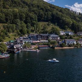 Landhotel Grünberg am See, hotel a Gmunden
