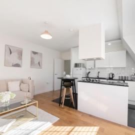 Spacious One Bed loft Apartment