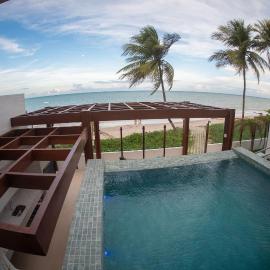 Branco Haus - Pé na Areia do Caribessa, hotel in João Pessoa