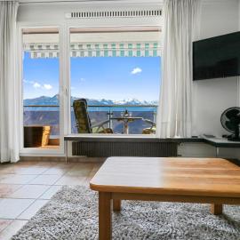 Appartement à Crans-Montana - avec magnifique vue sur la vallée
