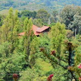 Chalet Casa de Teja, hotel u gradu 'Tinjacá'