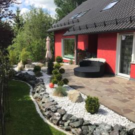 Auszeit Ferienwohnung Schauenstein - Loggia & Panoramablick - Frankenwald