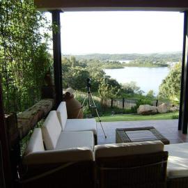 Casa con encanto frente al lago, hotel a El Ronquillo