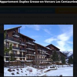 Appartement Duplex 4 pers à Gresse-en-Vercors, Hotel in Gresse-en-Vercors