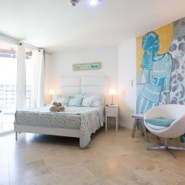 Lovely Sea View,Eagle Beach, Oasis Condominium Wifi