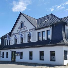 PENSION Hofbräu Zur Schönen Aussicht mit Restaurant, hotel i Nordhausen