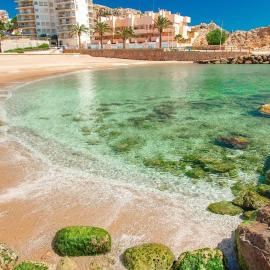 Fantastico apartamento Faro de cullera a primera linea mar abierto playa de los olivos, hotel a Faro de Cullera