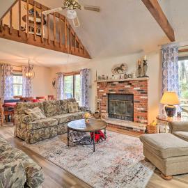 ~ 1 Mi to Lake: Secluded Poconos Home w/ Decks