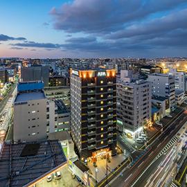 후쿠오카에 위치한 호텔 APA Hotel Hakata Higashihieekimae