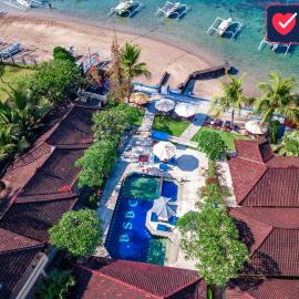 Bali Seascape Beach Club, hotel Candidasában