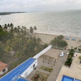 Apartamento con balcon y vista al mar en Coveñas, hotel in Coveñas