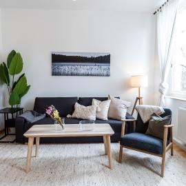 HYGGE Apartment Kaßberg mit 400mbit WLAN, Kaffeevollautomat & Self-Check-in
