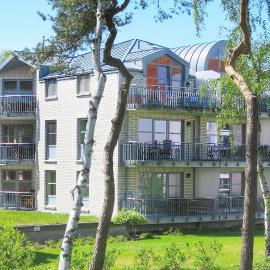 FeWo direkt am Strand, Balkon mit Meerblick - Dünenresidenz FeWo Windjammer
