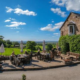 The Pheasant Inn, hotel i Higher Burwardsley