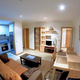 Precioso apartamento con piscina y jardín frente a la Toja
