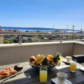 Villa Axioma 4-Star Luxury Villa, 2 apartments, Sea View , close to beach, sea view terrace
