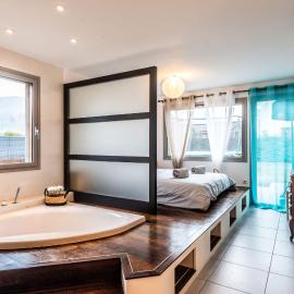 Villa tout confort - Piscine - Montagnes - Lac - Parking