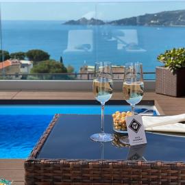 Villa Silvia Apartment - Private Pool - Portofino view，佐阿利的飯店