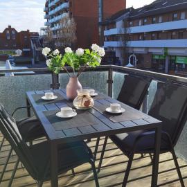 Schaake Schillig- Modernes Allergiefreies Ferienapartment mit Parkplatz, hotel em Schillig
