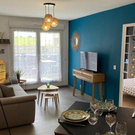 Bel Appartement lumineux à 5 minutes d'Annecy โรงแรมในเซย์นูด์