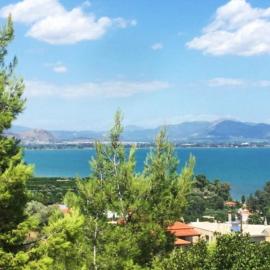 Sea view maisonette near Nafplio!1' drive to beach, хотел в Киверион