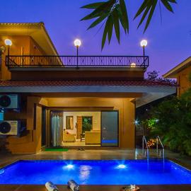 StayVista's B-24 Spring - Villa Amidst Greenery with Private Pool & Terrace