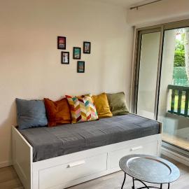 Studio entre la place des 5 cantons et la plage