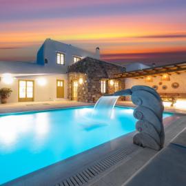 Mykonos AG Villas in Psarou beach