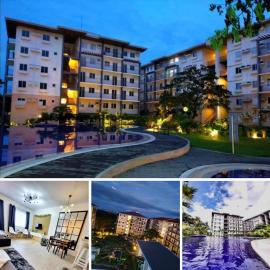 Amaia Steps Nuvali fully furnished unit with swimming pool view near Carmelray Pitland, hotelli kohteessa Calamba