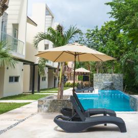Estudio en Puerto Aventuras, Condominio con Alberca # 202