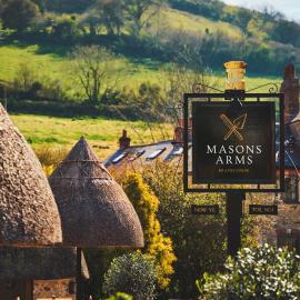 The Masons Arms, hotel em Branscombe