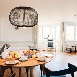 Haus am Meer-Ferienwohnungen、ノルダーナイのホテル