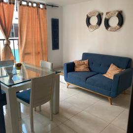 Apartamento amoblado Conjunto Cerrado con piscina