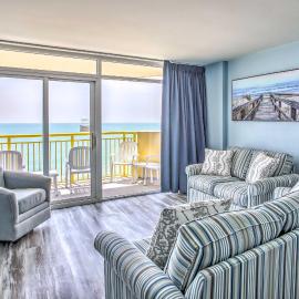 Ocean-View Balcony: North Myrtle Beach Condo!