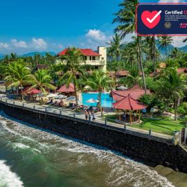 Viesnīca Bali Palms Resort pilsētā Kandi Dasa