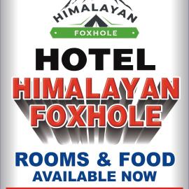 HOTEL HIMALAYAN FOXHOLE: Chakrāta şehrinde bir otel
