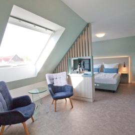 Hotel Garni Goldener Anker, hotell i Greetsiel