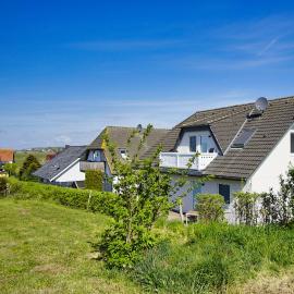 Ferienwohnung mit Terrasse in ruhiger Lage - Haus Südperd FeWo Strandwinde