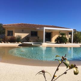L'Hacienda Piscine chauffée à 28, spa, boulodrome et court de Tennis privés, 2 villas indépendantes, hotel a Porto Vecchio